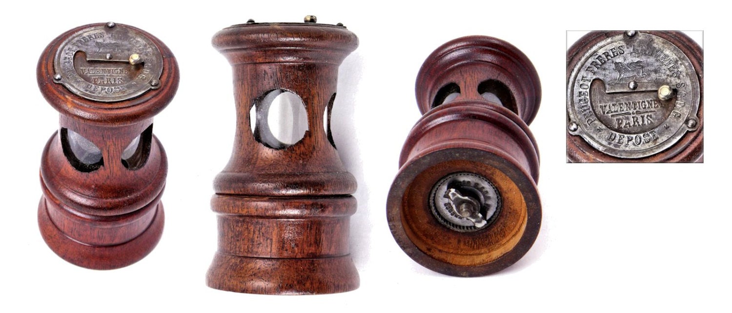 Vintage French Peugeot Pepper Mill by Andrestavern on Etsy