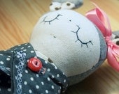 handmade doll, hand-stitched with love. - Fililishop