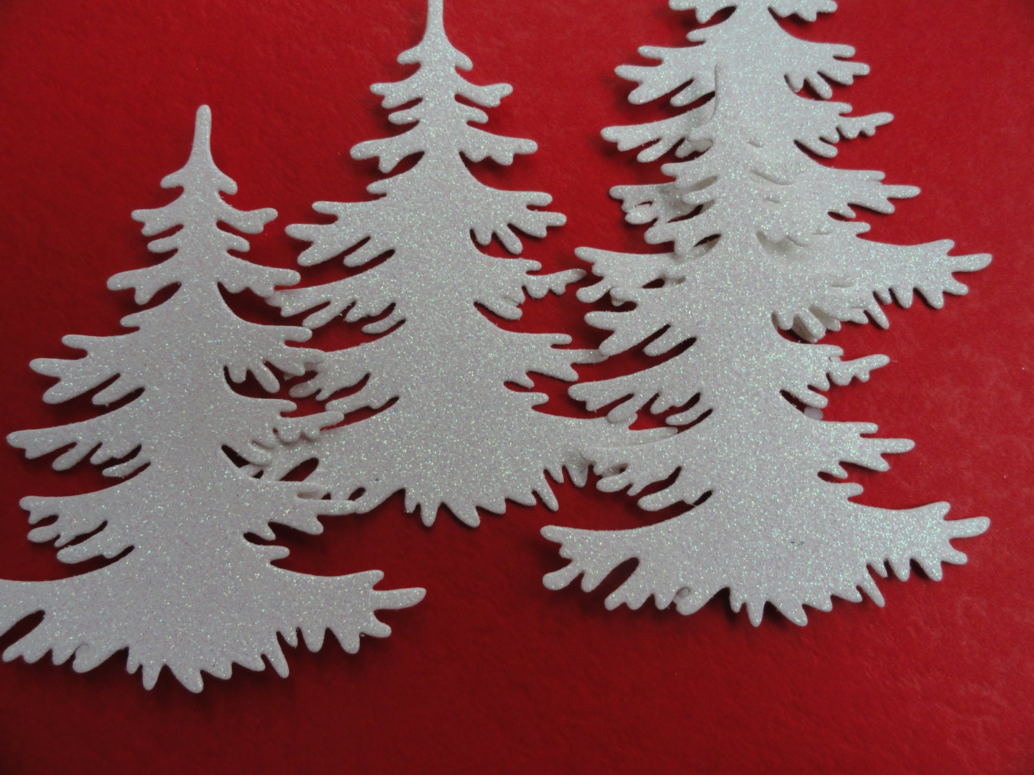 die cut blingy christmas trees set of 8 by lecardshoppe on die cut blingy christmas trees set of 8 by lecardshoppe on