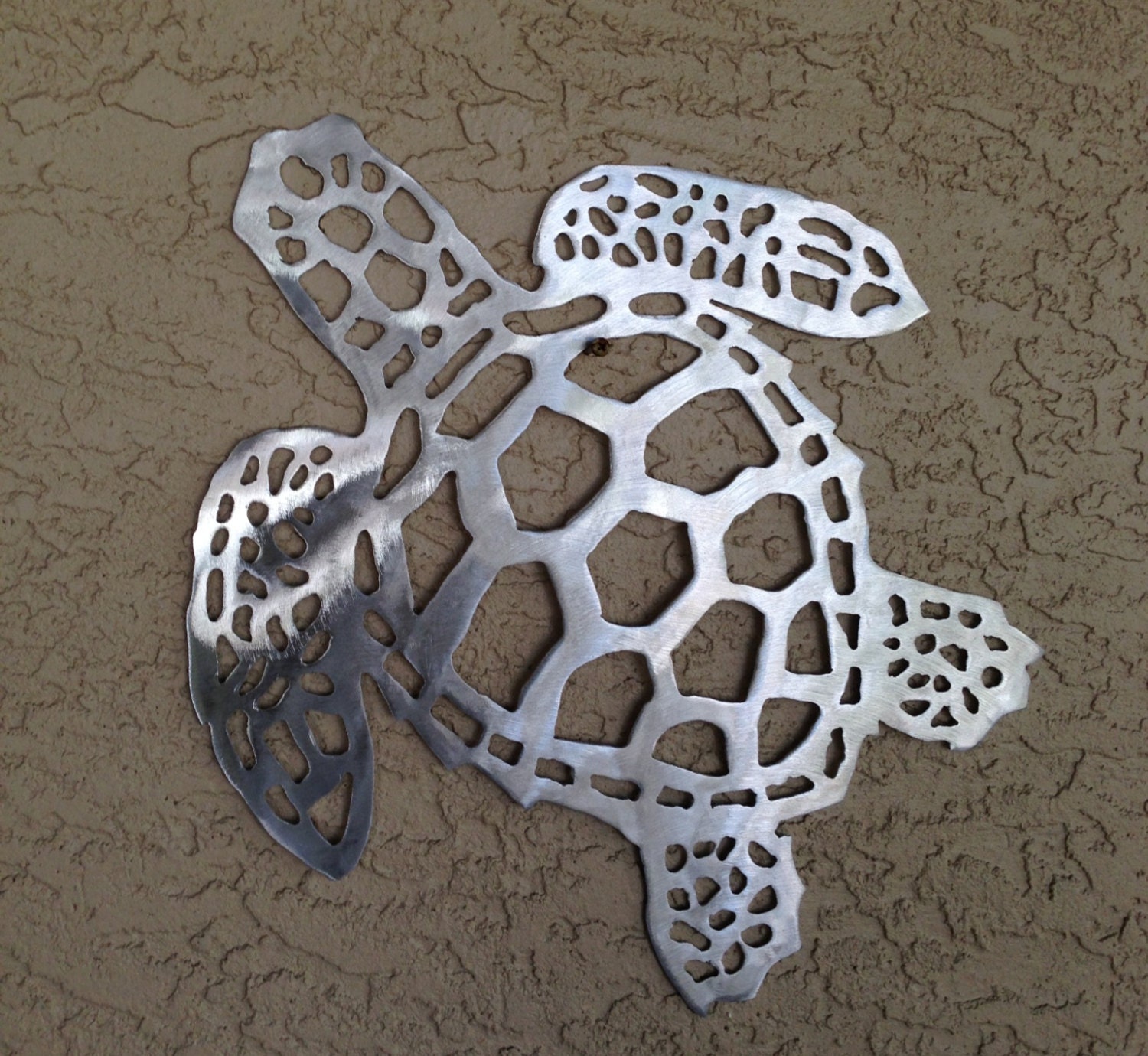 Sea Turtle Handmade Metal Wall Hanging by