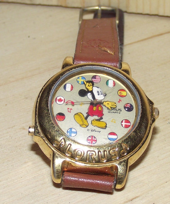 mickey mouse toy watch