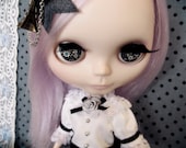 Blythe / Pullip mystery Paris Black Boutique sissy maid dress Outfit - BlytheBerryGirl