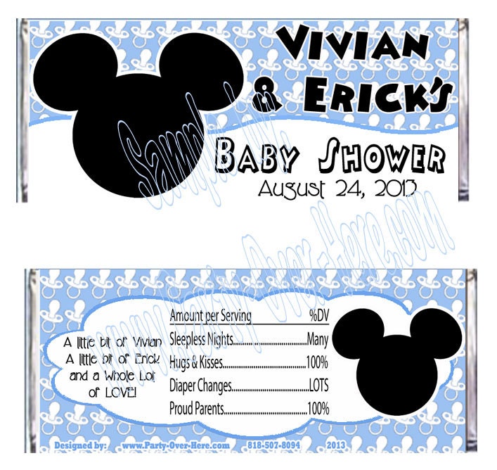 Popular items for mickey mouse baby shower on Etsy