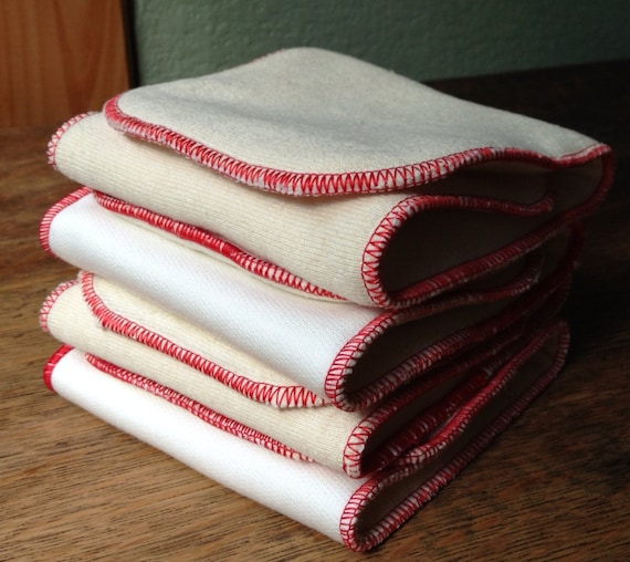 Bamboo/Hemp Cloth Diaper Inserts by LilWiseAcre on Etsy