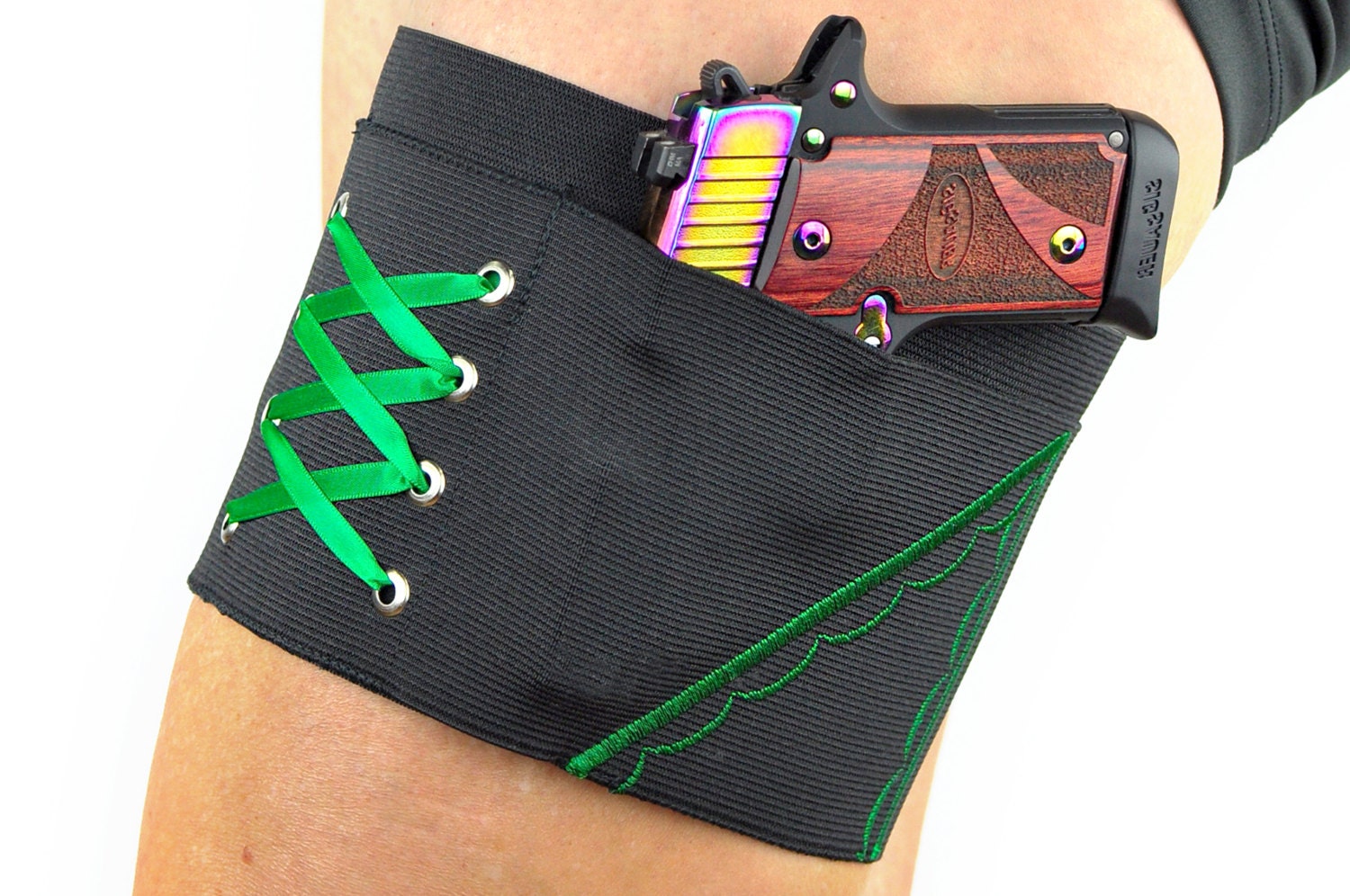 Garter Gun Holster for Concealed Carry under by CanCanConcealment