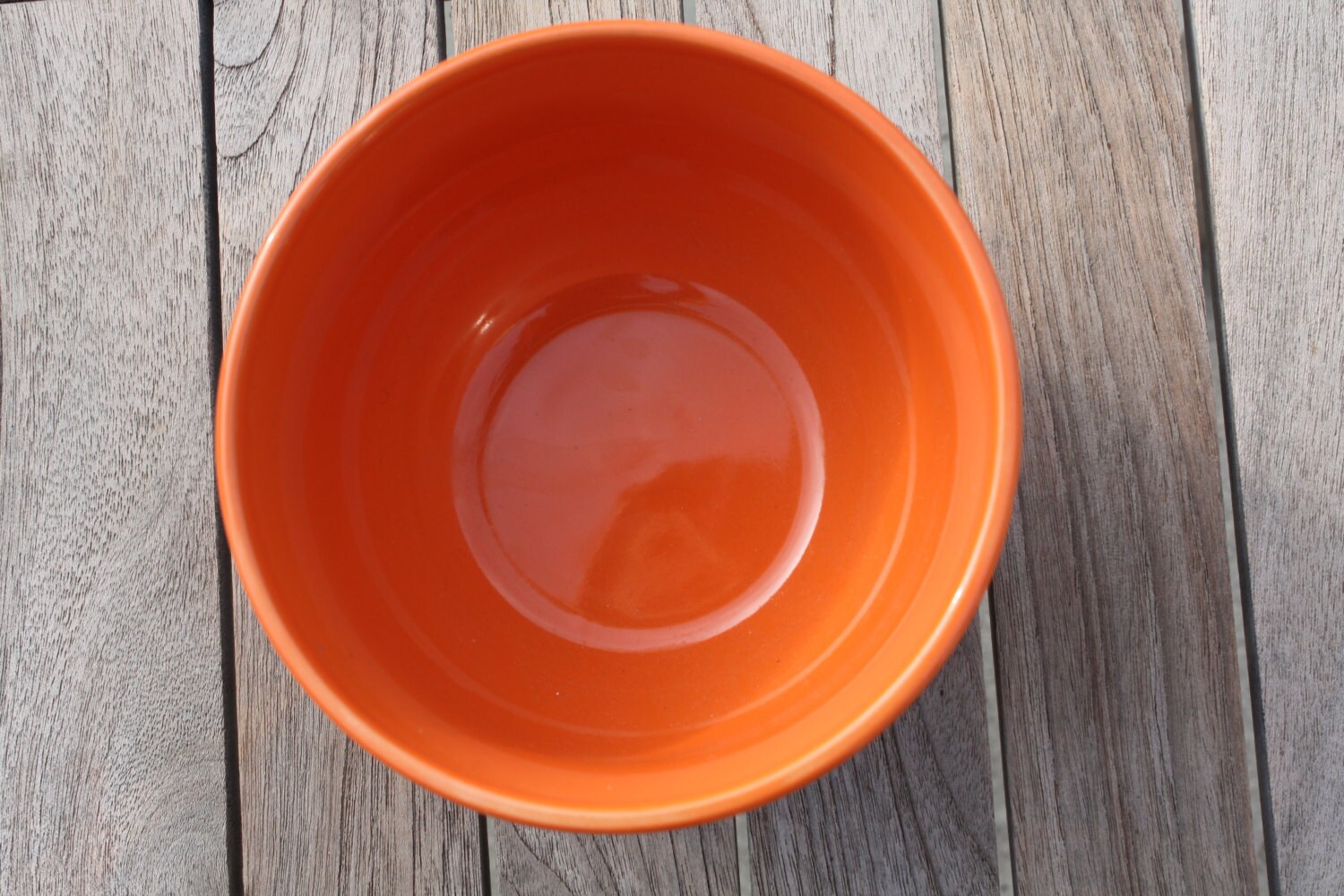 Royal Norfolk Orange Clay Ware Bowl