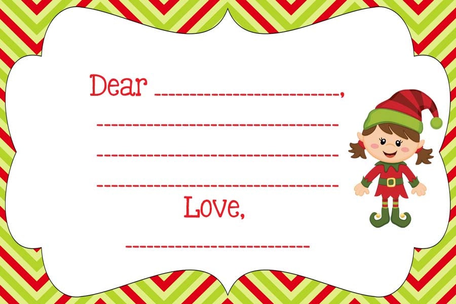 Items similar to Blank note from your Elf on the Shelf Personalize