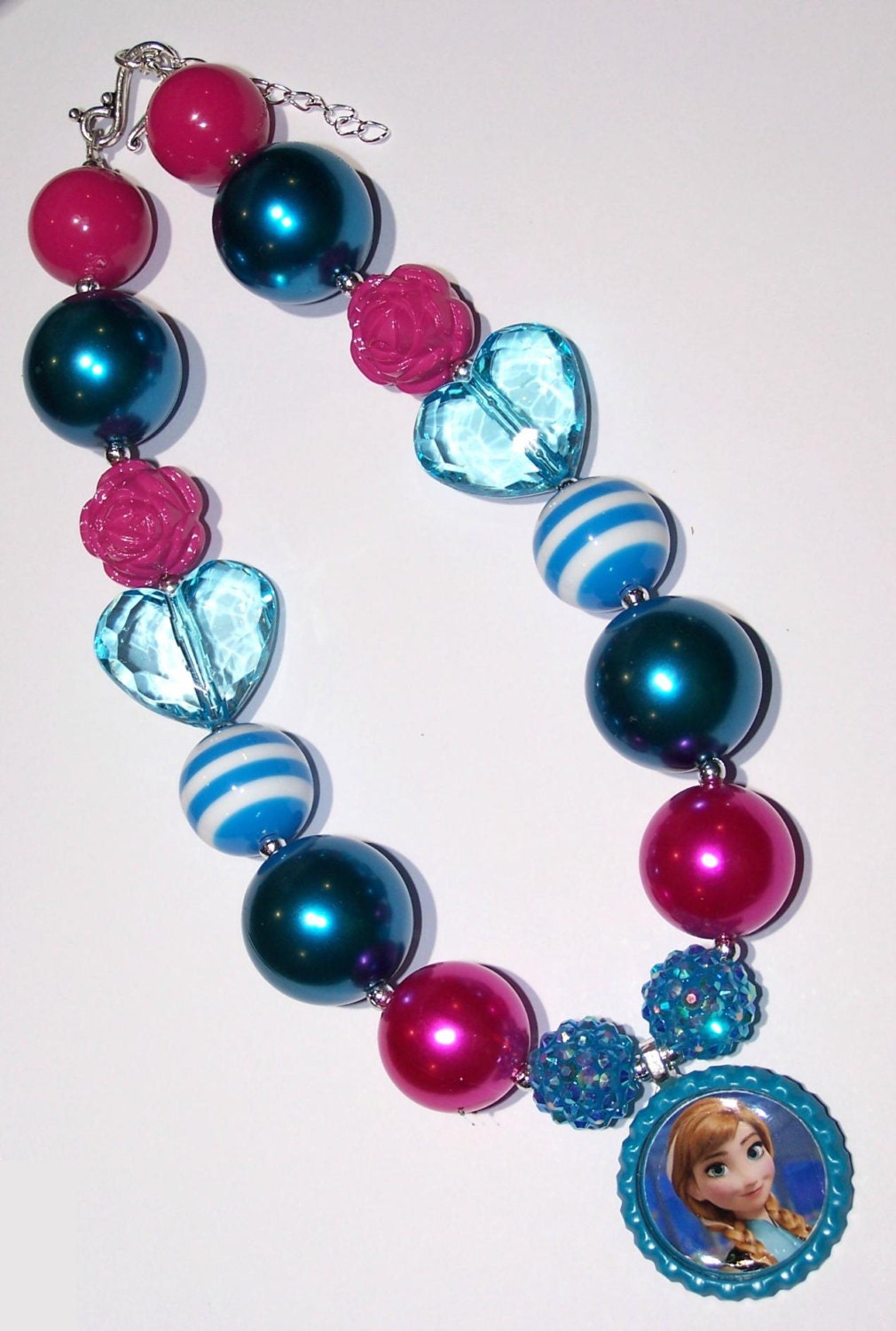 Disney's Frozen Anna Girls Chunky Necklace by HauteTottiesBling