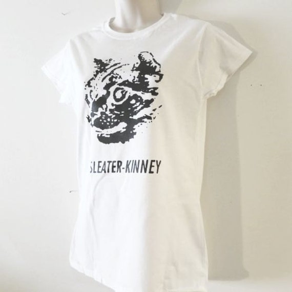 sleater kinney cat shirt