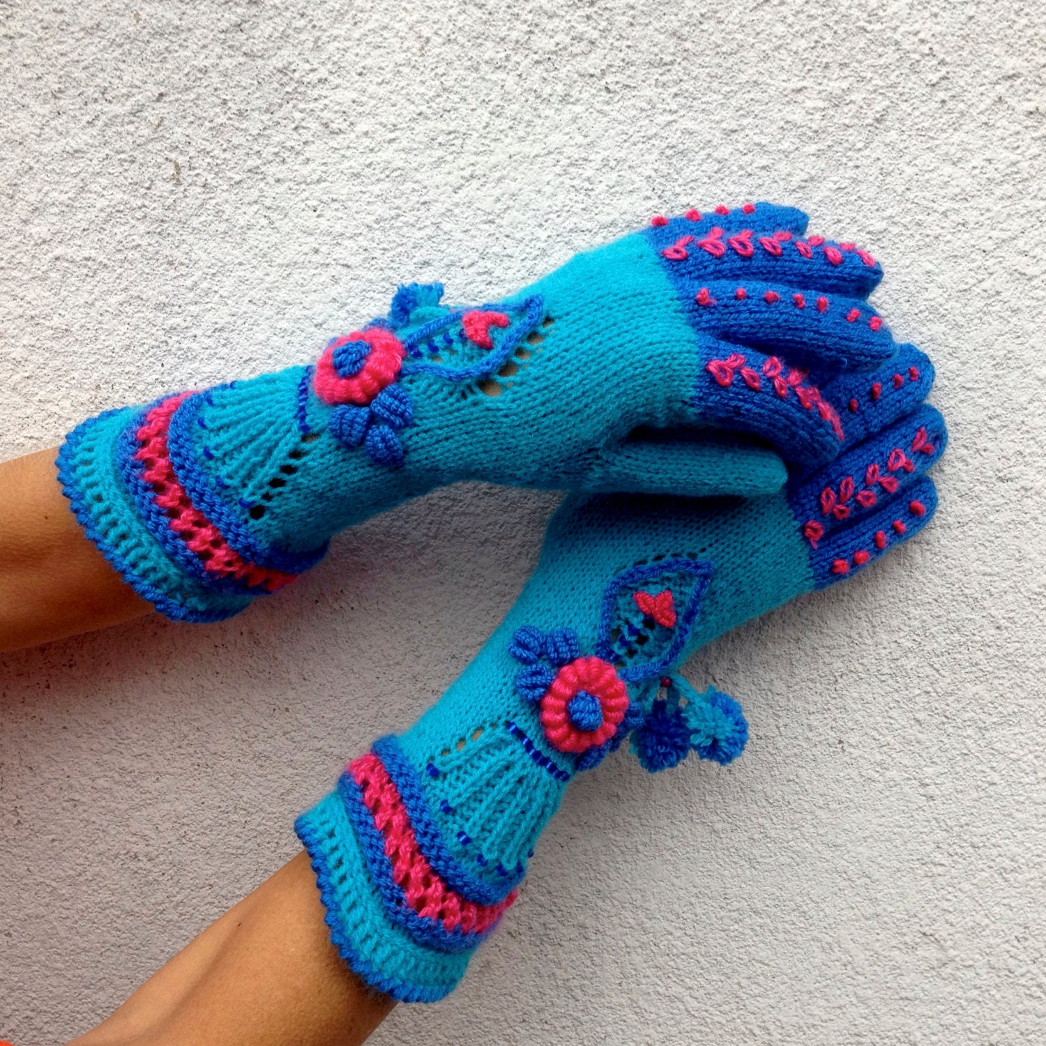 Items similar to Vintage Victorian Lace Gloves "Above the Clouds" on Etsy