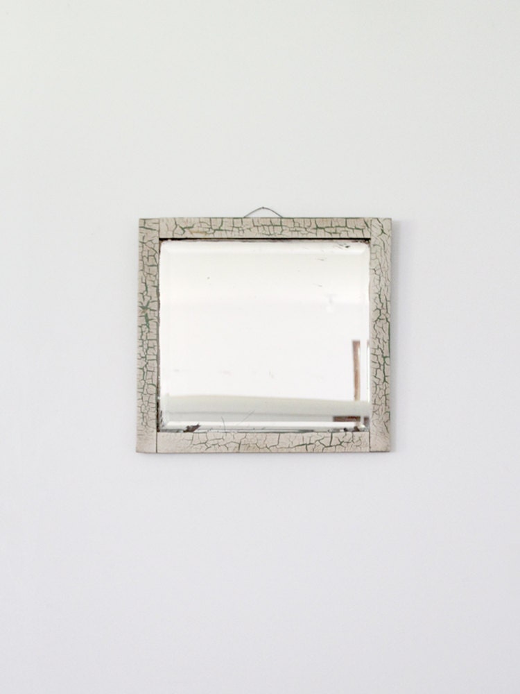 antique beveled mirror / wood frame mirror - 86home