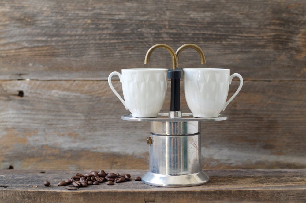 Vintage Rare Bialetti Stove Top Espresso Maker by HouseofSeance