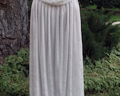 Winter witch Snow queen White crushed velvet cloak MADE TO ORDER - Ryhashd