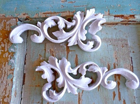 Shabby sublime Resin furniture Appliques