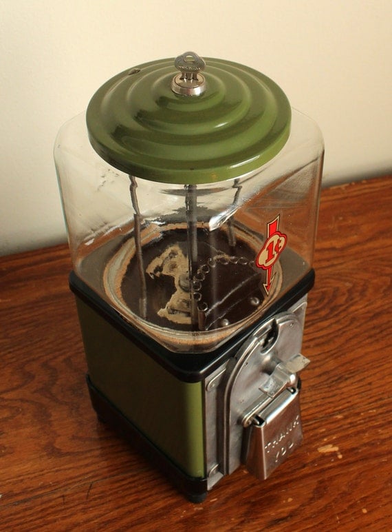 Victor Candy or Nut Machine Vintage Vending by TheOrangeHorse