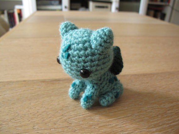 Pokemon Bulbasaur Amigurumi Crochet plush small by ...