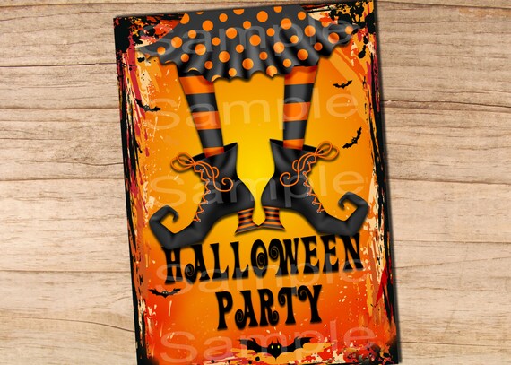 Birthday Parties With the rising popularity of Halloween parties, calendars are filling early, so get your invitations out weeks in advance. From fearfully fun to frighteningly freaky, our Halloween Invitations will snatch the attention of your guests, whether they receive them as an email or printed snail-mail.