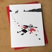 Reserved - Grandma Got Run Over by a Reindeer - Holiday Letterpress Card