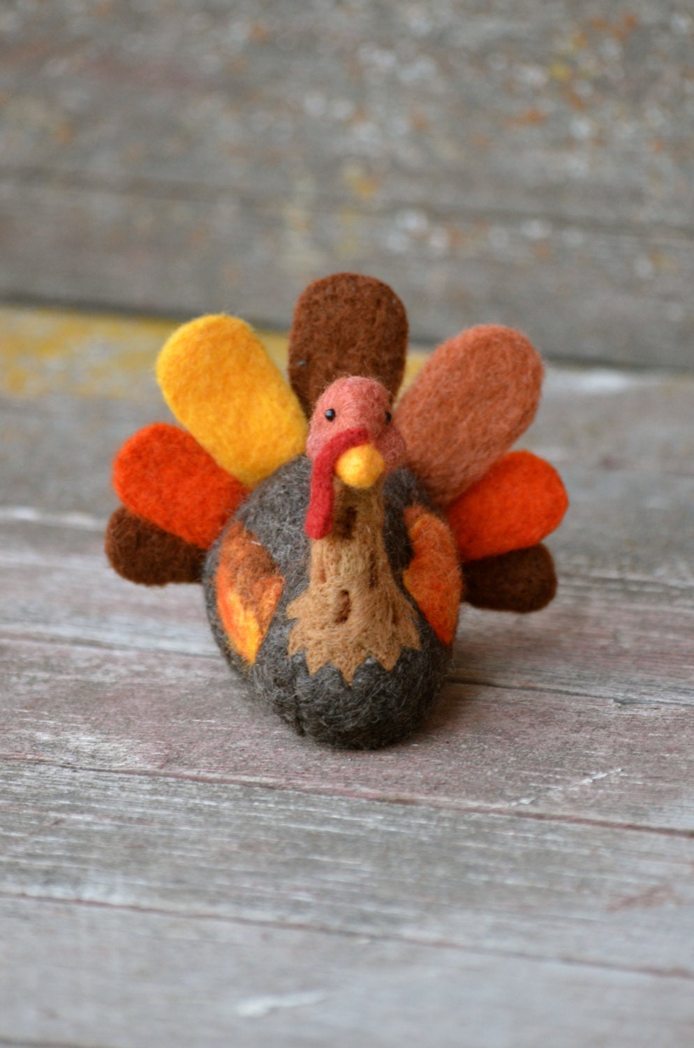 DIY Kit Turkey Needle Felting Kit by BearCreekDesign on Etsy
