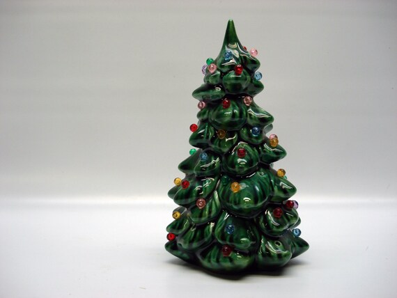 petite green ceramic christmas tree by elritmoretro on etsy petite green ceramic christmas tree by elritmoretro on etsy