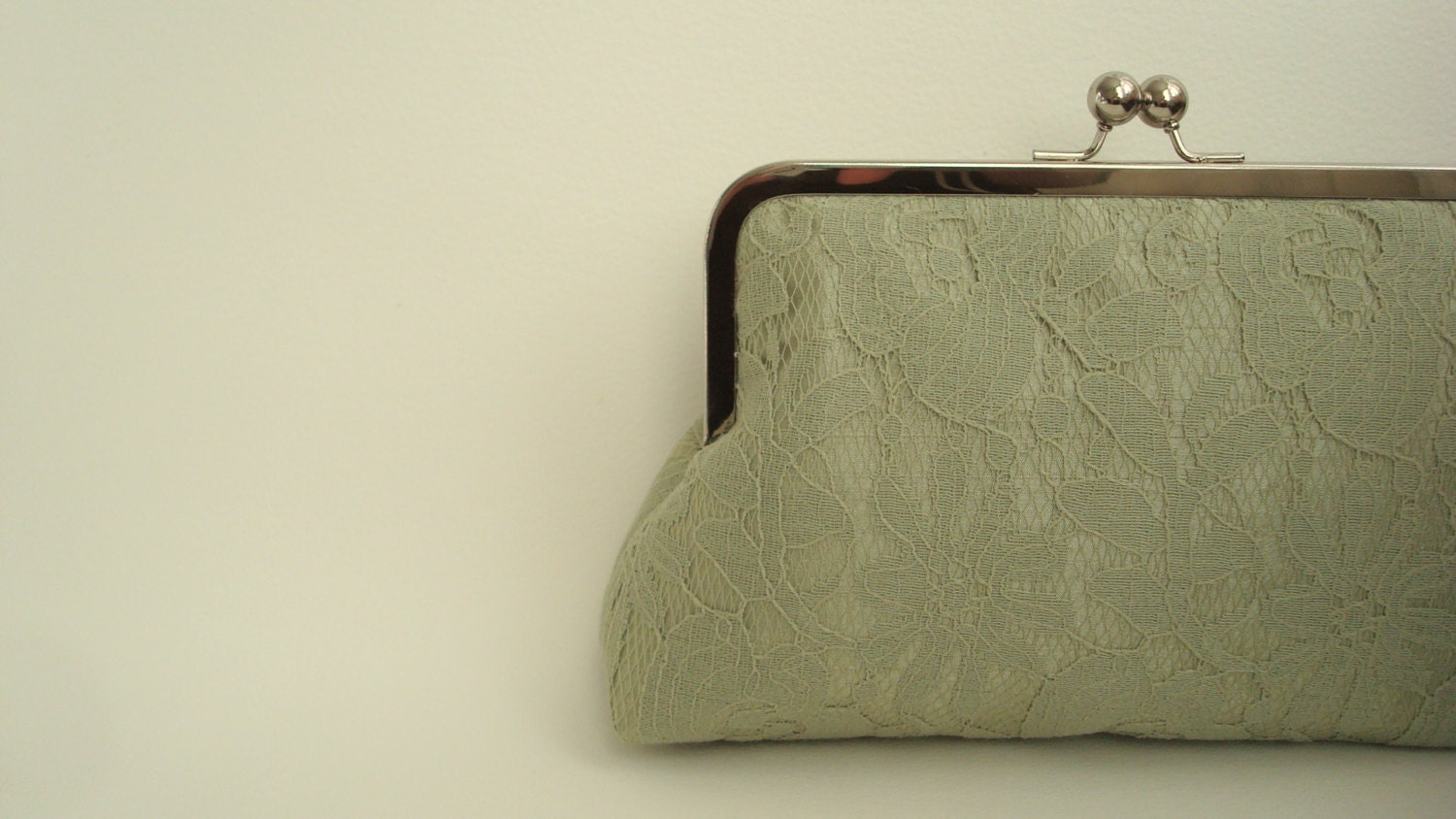 sage green purse