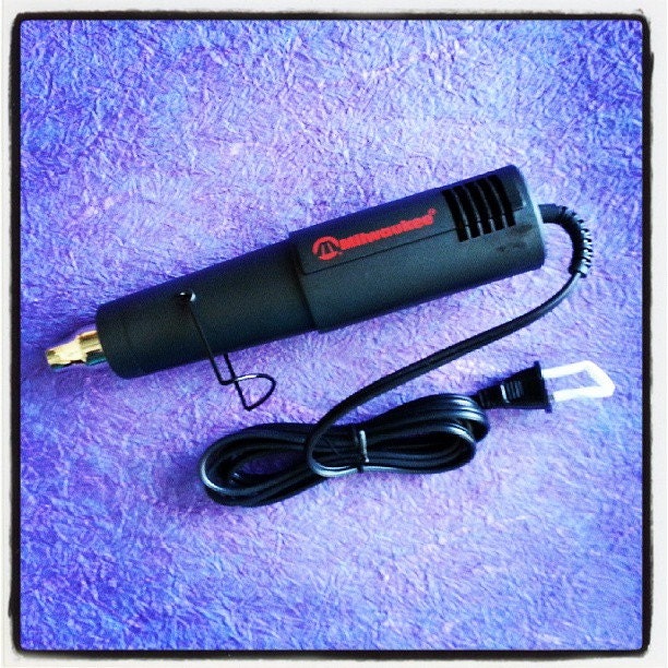 Milwaukee Heat Gun Embossing Tool by LazytailBaubles on Etsy