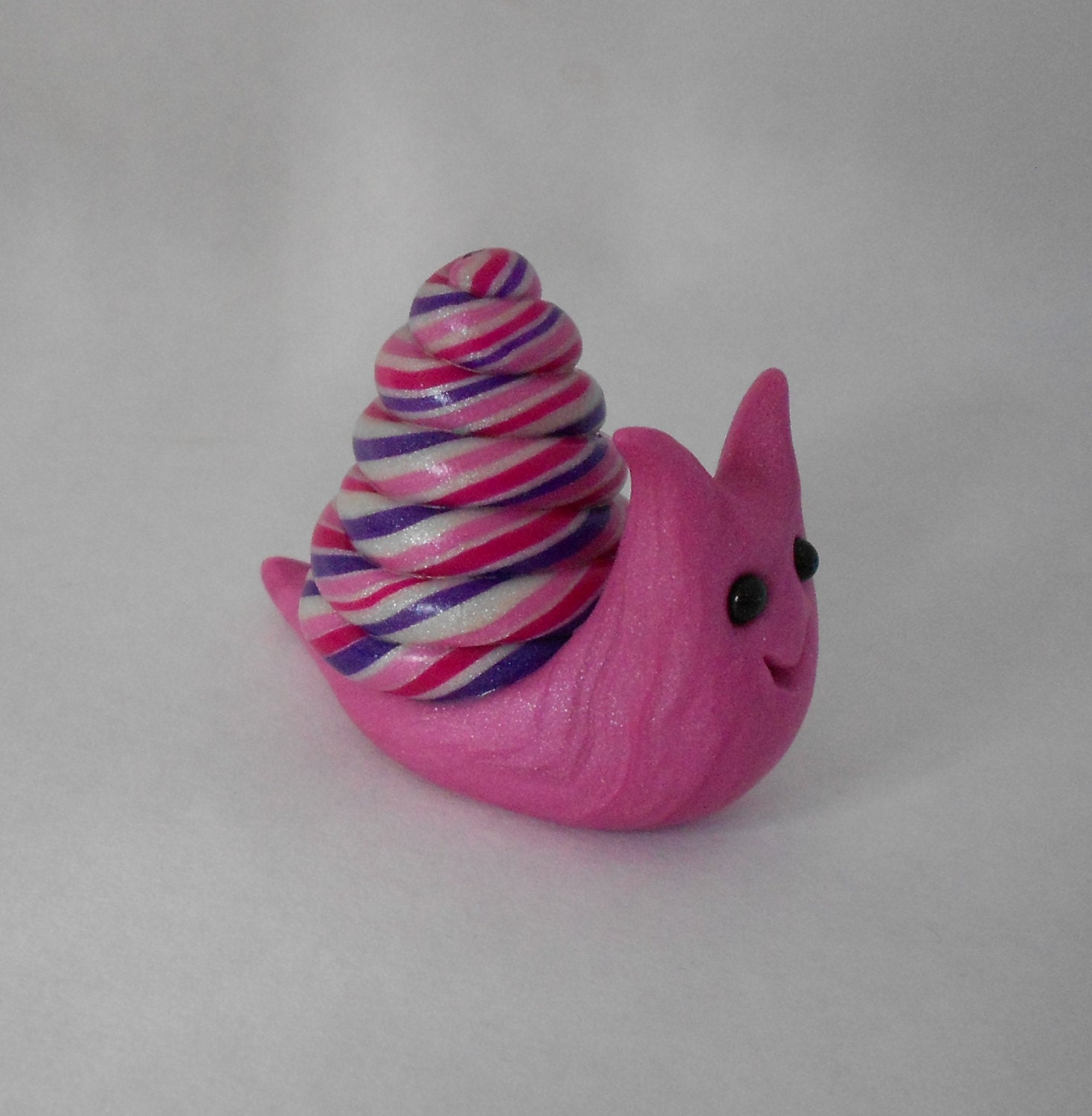 Pearly Pink Snail - happycreations4u
