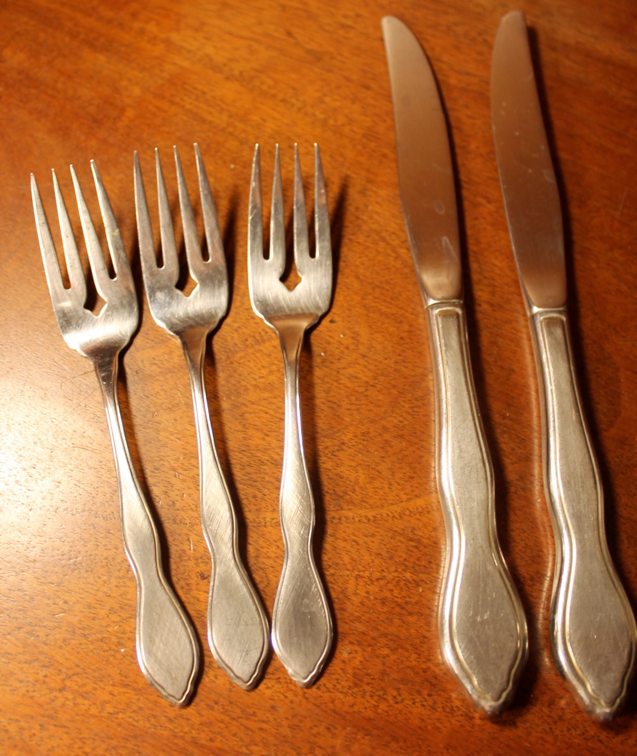 TWILIGHT by 1881 ROGERS ONEIDA Ltd. burnished by AtomicHoliday