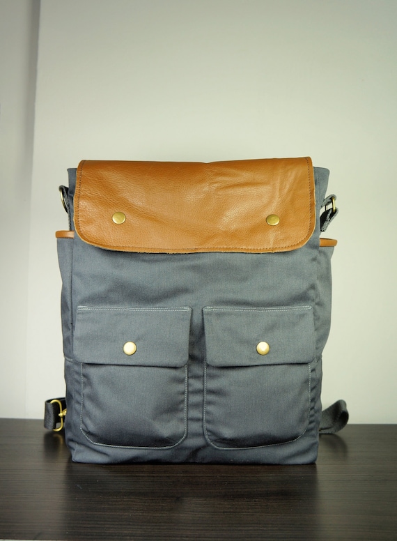 ... /Shoulder Bag/ Tan leather/ Multi-function/ Back To School/ New York