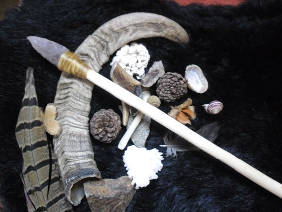 Ritual Spear no2 Keltic Altar Tool shaman by wildwizardcrafts