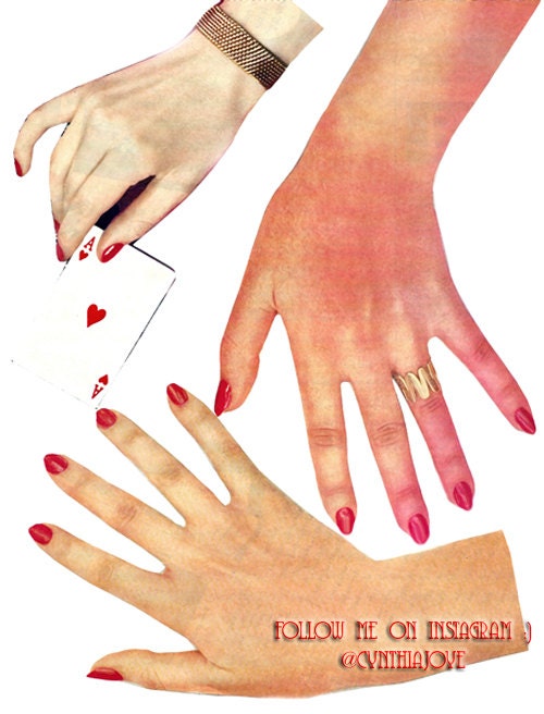 Items similar to 1950s Dishpan Hands. . .Vintage 1950's Ad DIGITAL