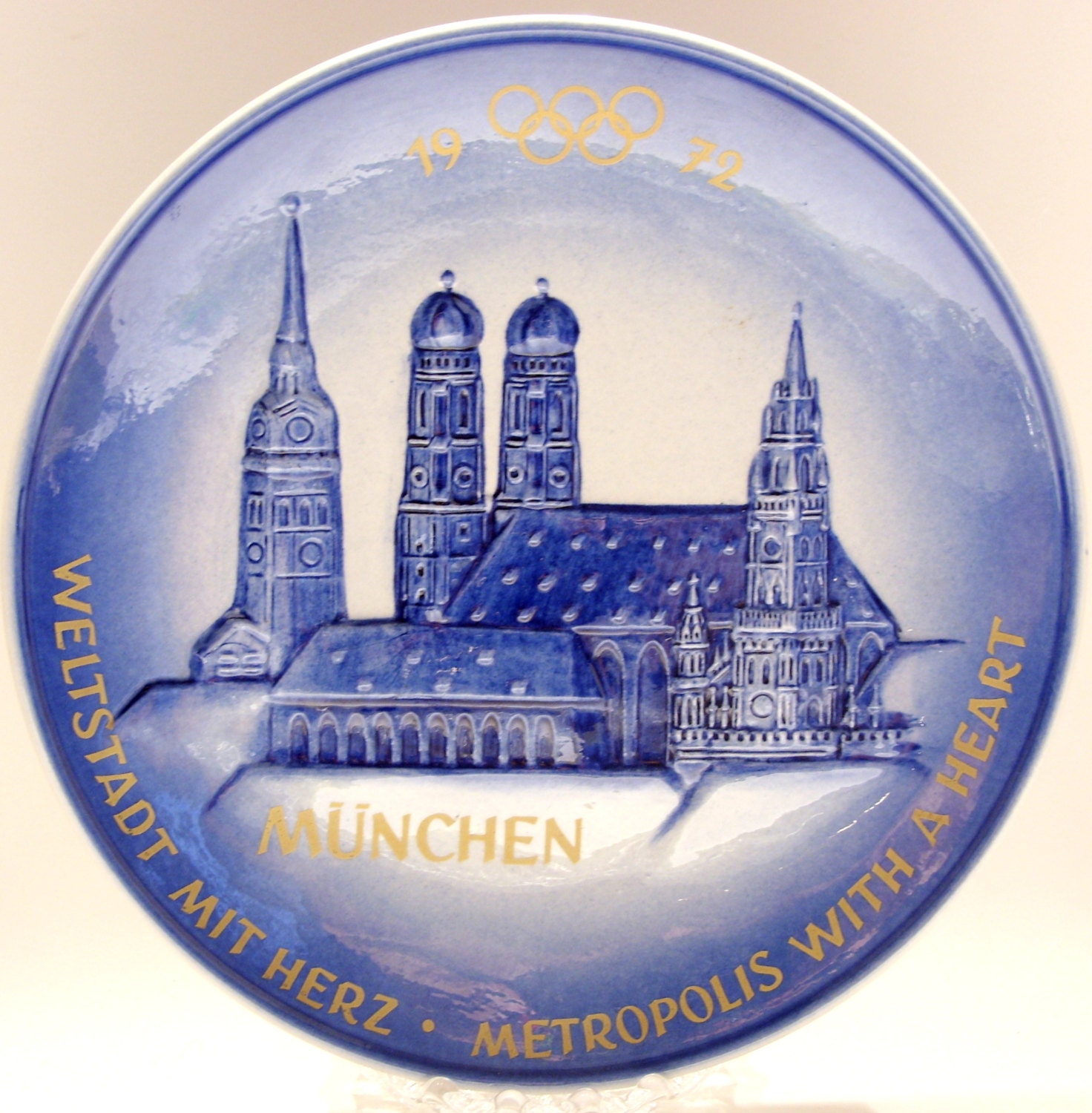 Goebel 1972 Munich Olympics Plate - HometownVintage
