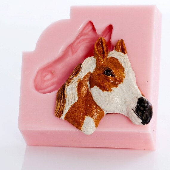 Horse Mold Silicone Mold use to make horse by MoldMeShapeMe
