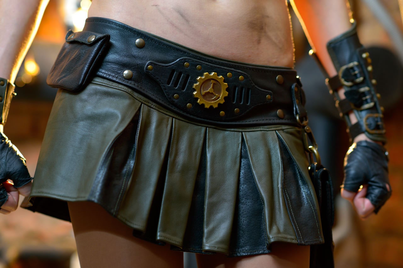 Scout women leather waist-belt - Atomfashion