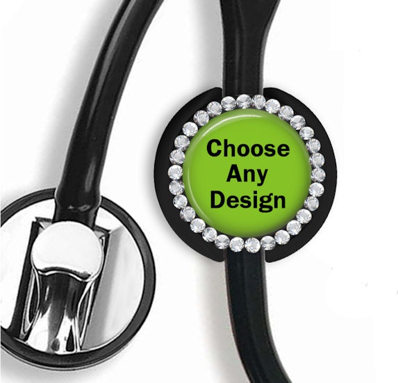 Stethoscope ID tag Personalized Matching Any Posh by PoshReels