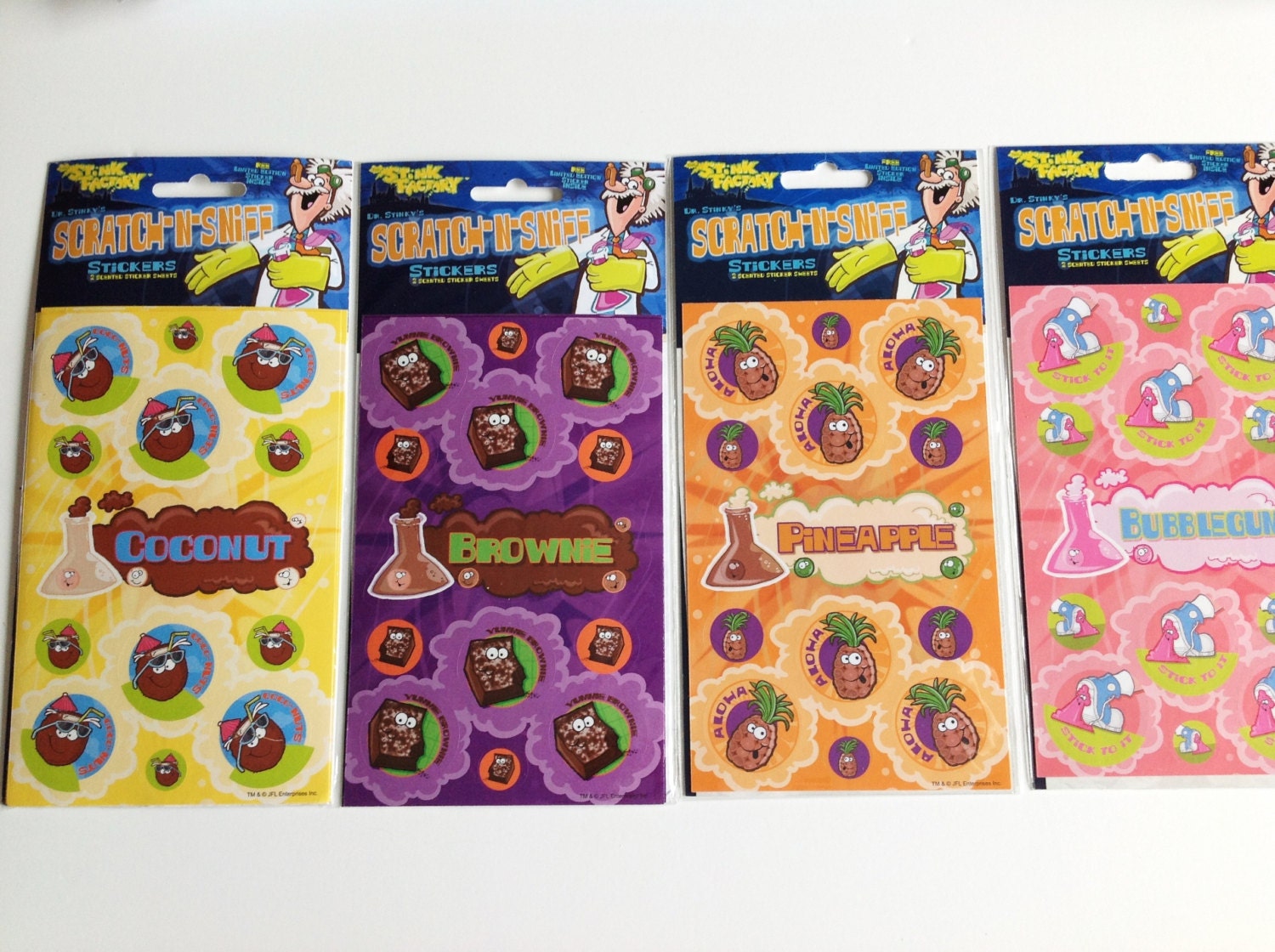 scratch n sniff scented stickers 2 by MelsEclecticsupplies