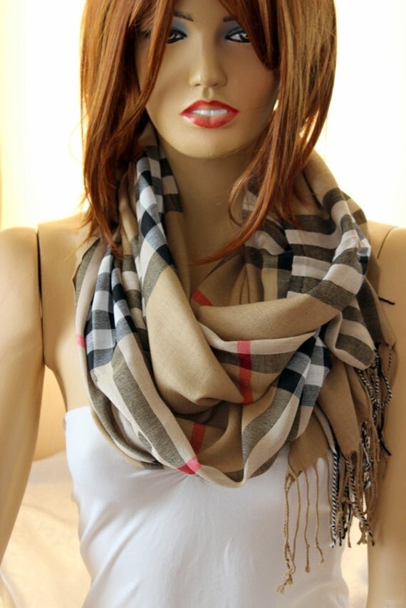 camel colour scarf