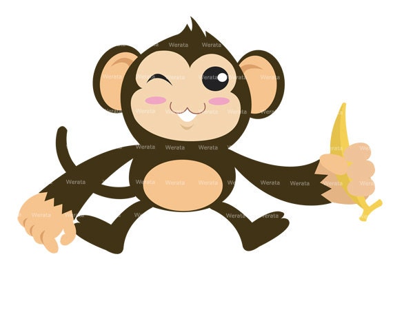 mod monkey clip art free - photo #12