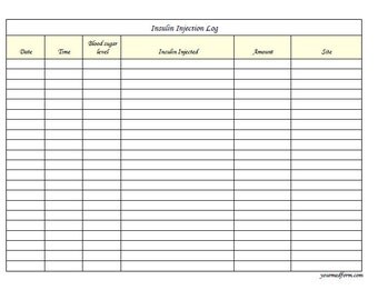 Download Injection Log Sheet Gantt Chart Excel Template