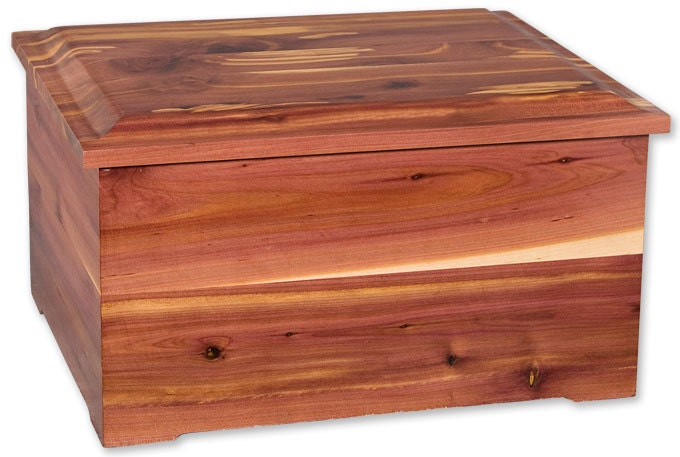 Cedar Companion Wood Cremation Urn
