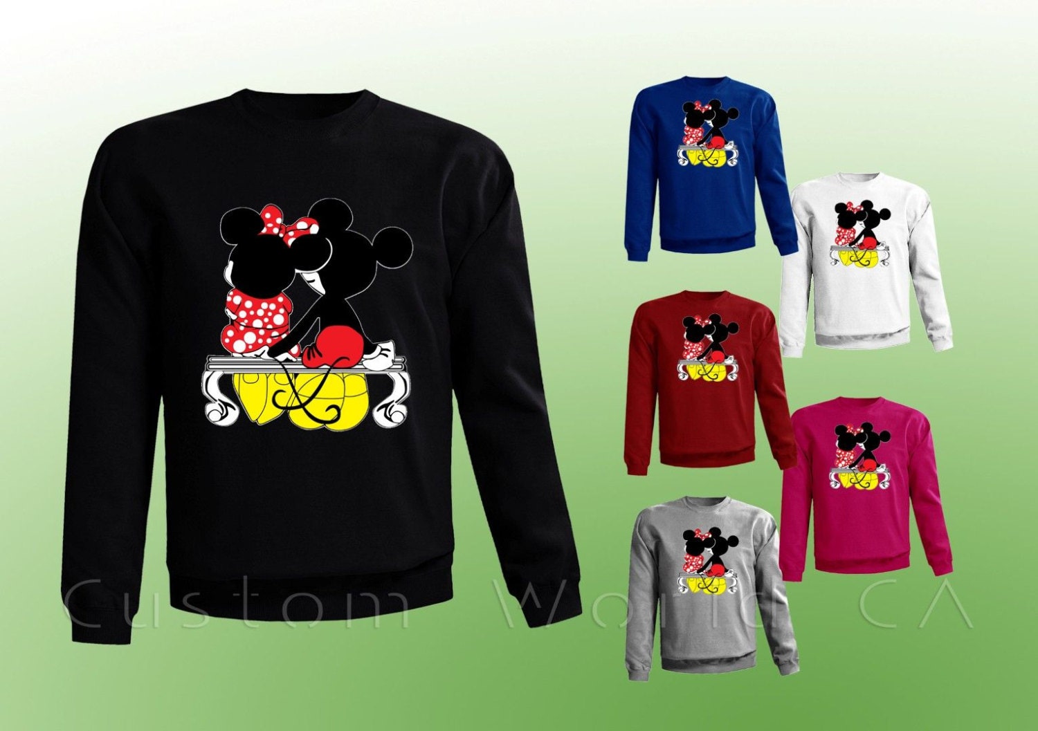 mickey and friends sweatshirt