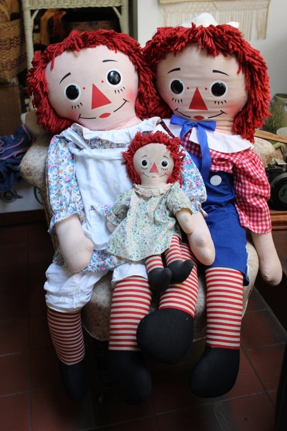 raggedy ann knickerbocker doll