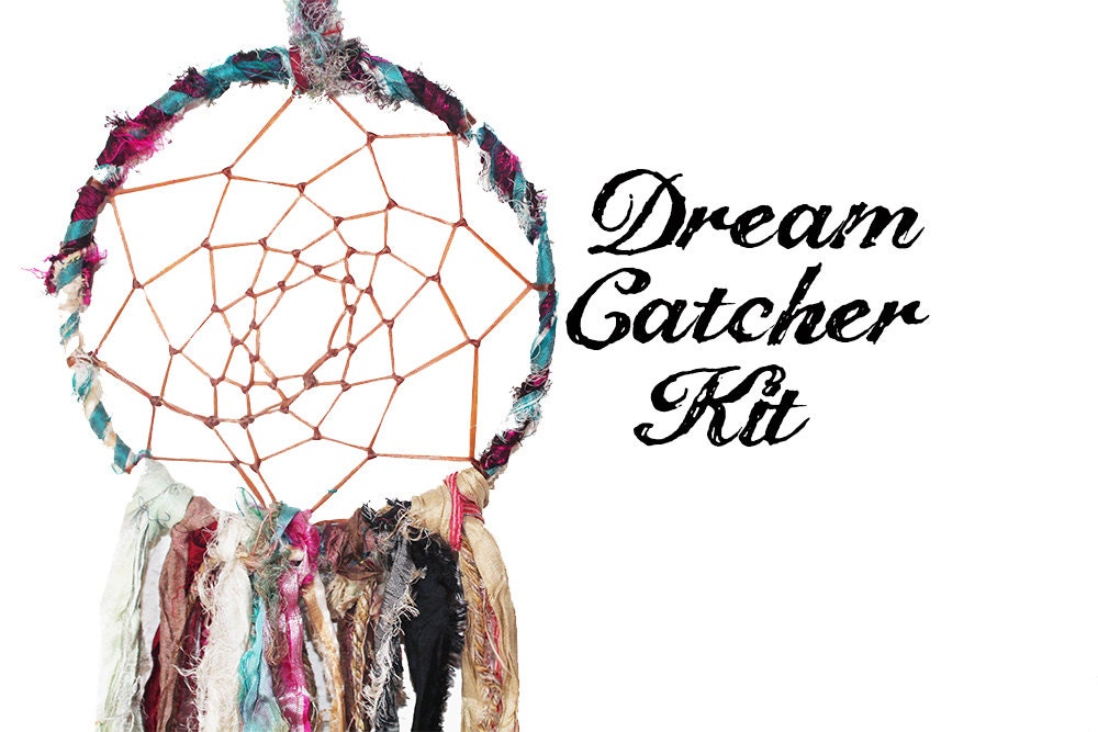 Dream Catcher Kit by TheFiberNest on Etsy