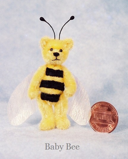 bee teddy bear toy