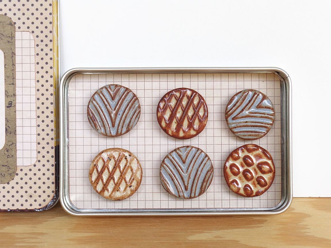 Rustic Ceramic Fridge Clay Set by dorothydomingo