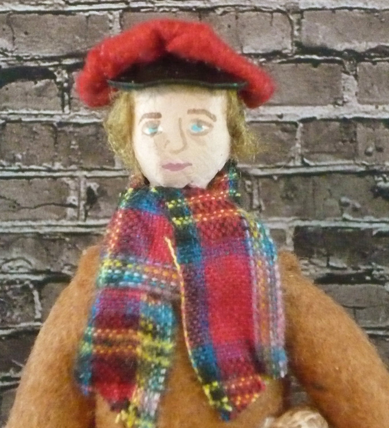 Tiny Tim Doll Dickens Christmas Carol God by UneekDollDesigns
