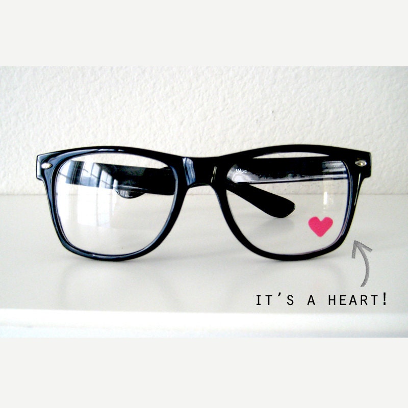 Nerdy Heart Glasses