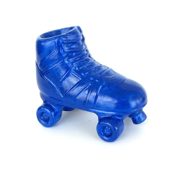 Ceramic Vase Roller Skate Planter Derby Girl Hand by sewZinski