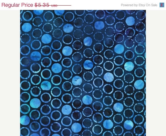 Midnight Blue Dots, Elementals Collection: Geos 3, Artisan Batiks AMD-11691-69