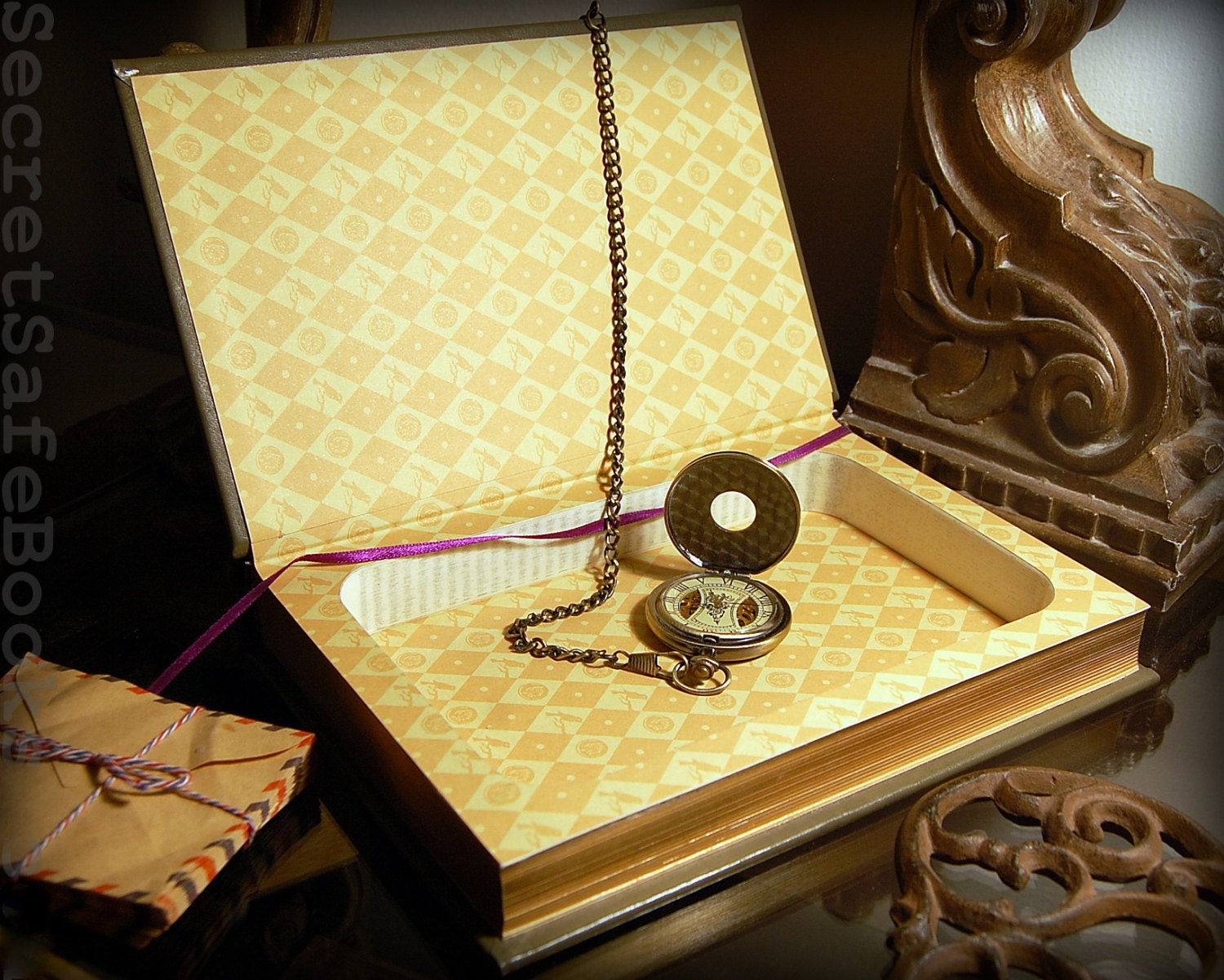 Hollow Book Safe (To Kill a Mockingbird leatherbound)
